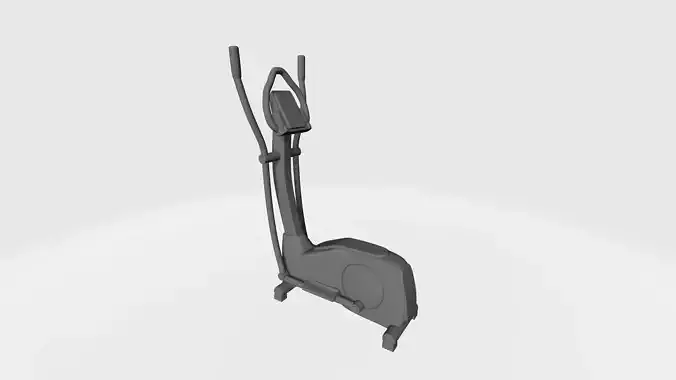 Exercise bike 3D print model