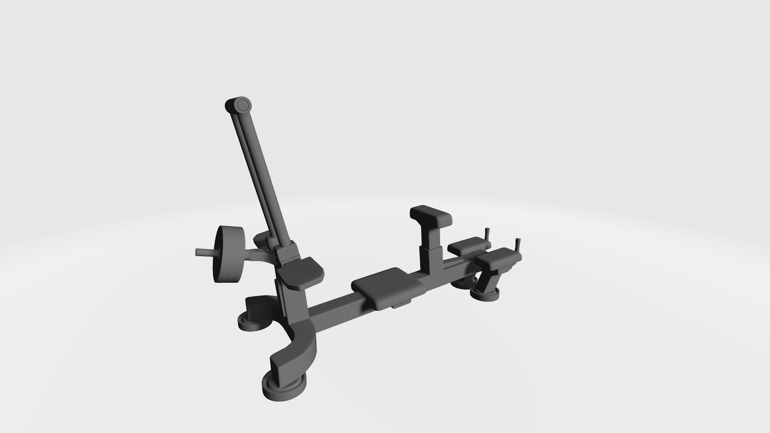 The feet of Hercules trainer 3D print model_1