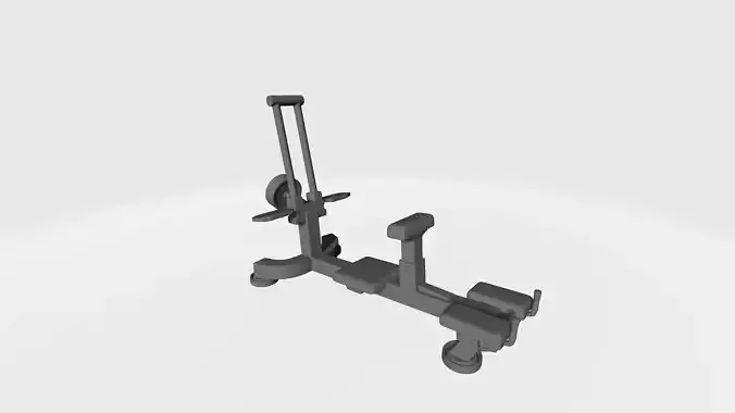 The feet of Hercules trainer 3D print model