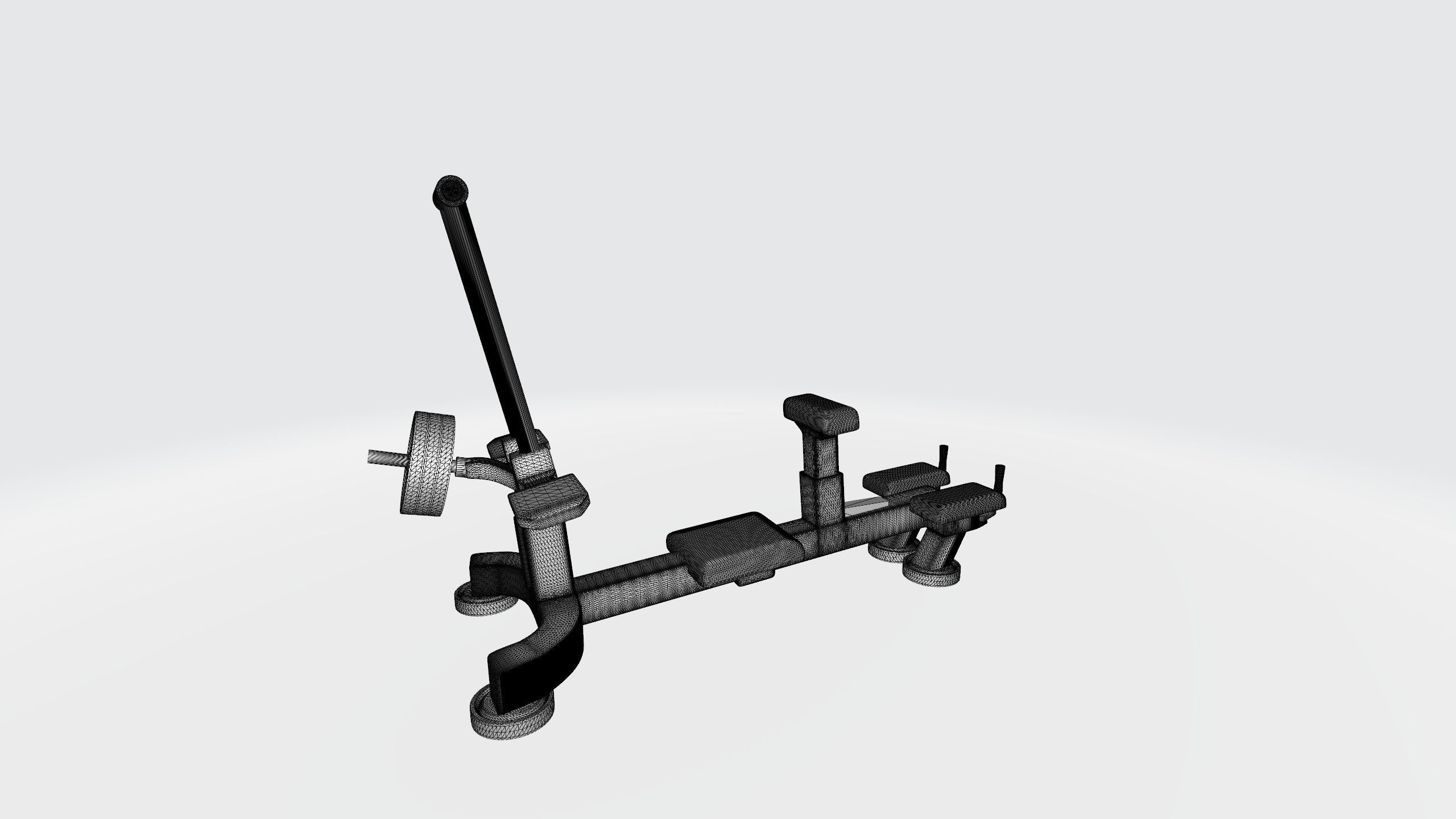 The feet of Hercules trainer 3D print model_4