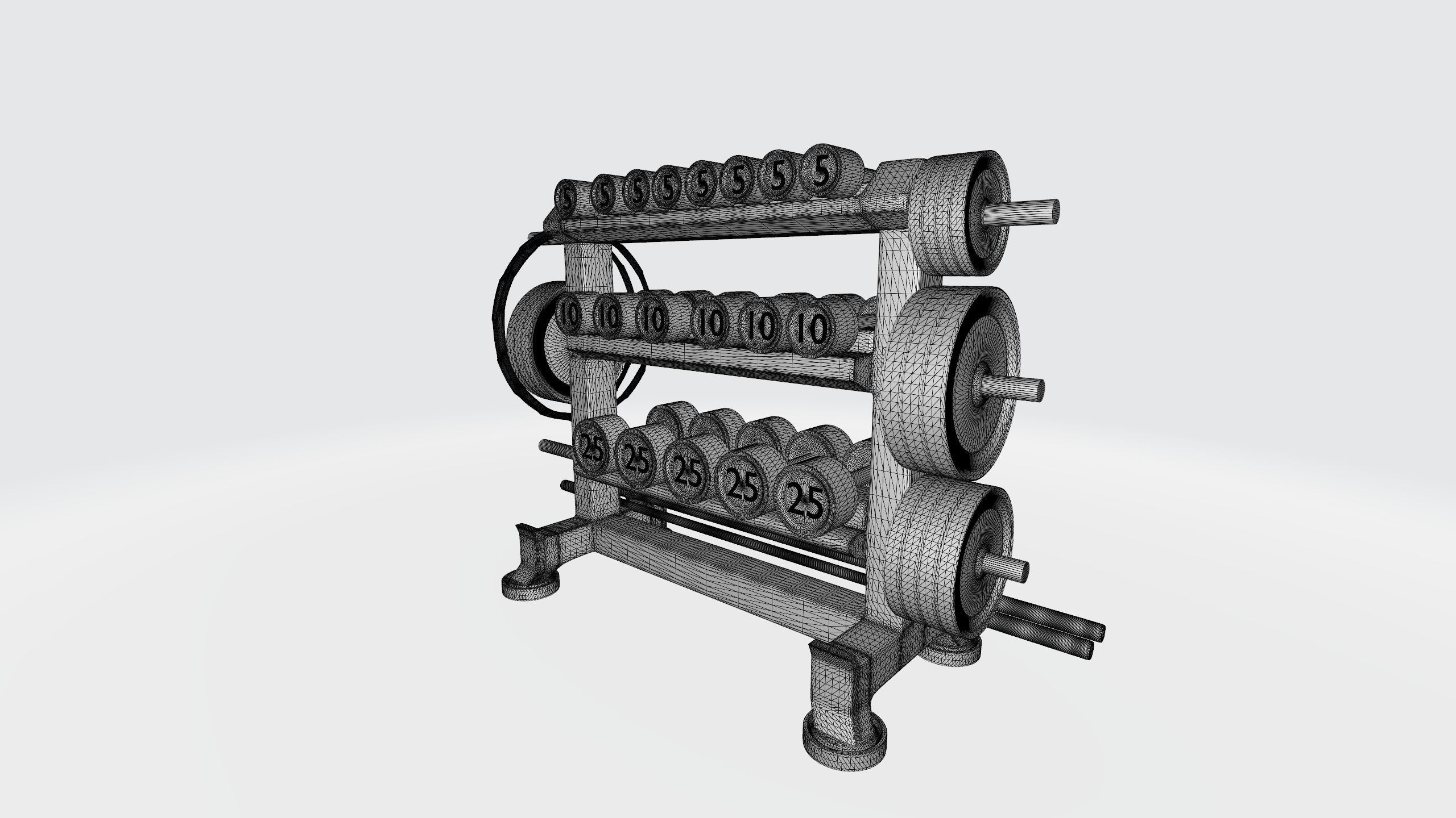 Sports equipment 3D print model_6