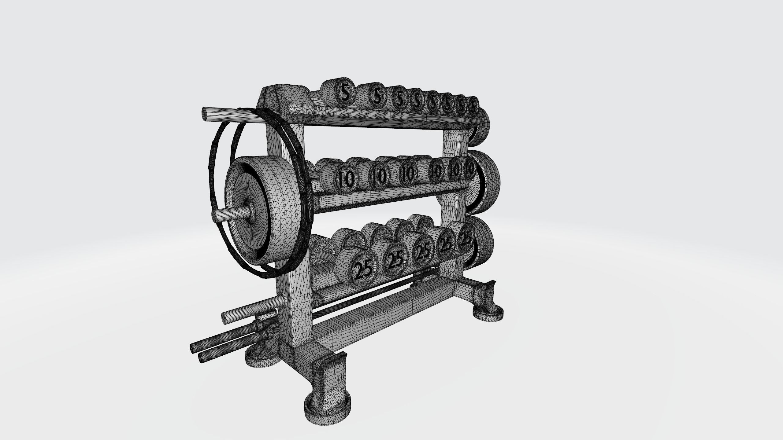 Sports equipment 3D print model_7