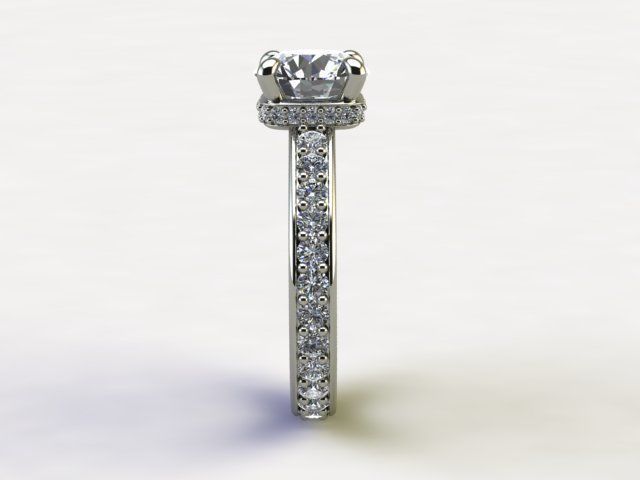 10104 halo diamond engagement ring 3D print model_2