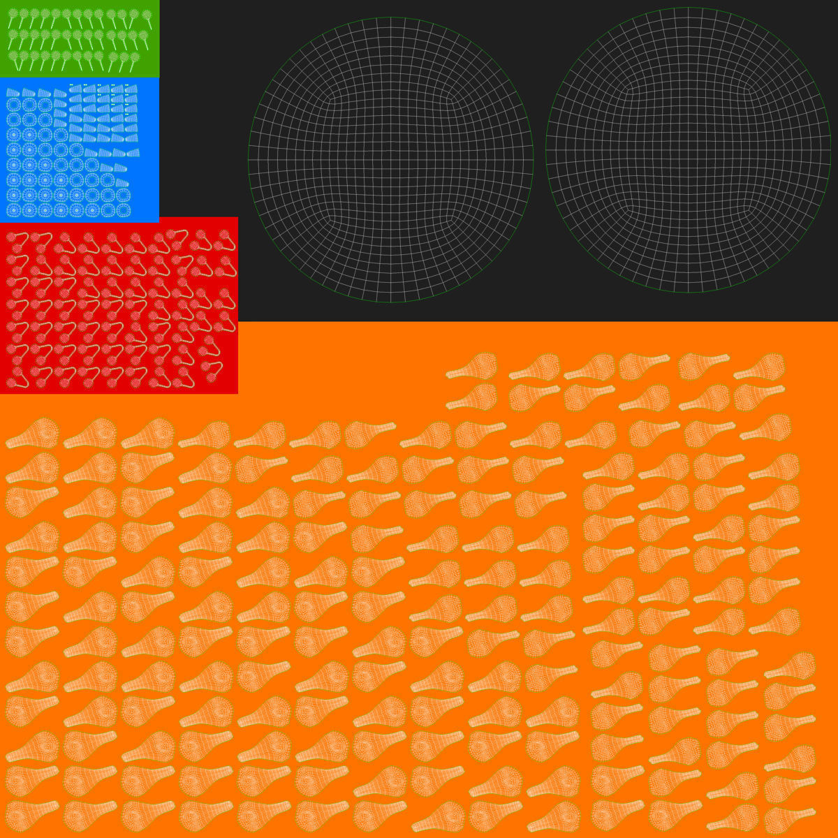 Coronavirus v2 Low-poly 3D model_15