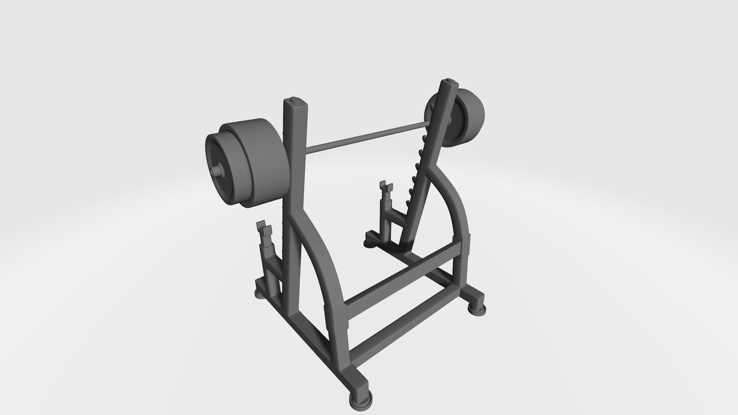 Stand for rod 3D print model_3