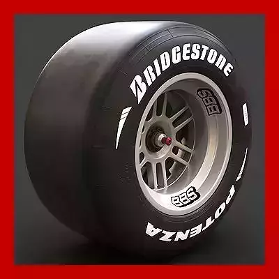 F1 Wheel Rim Brake Slick