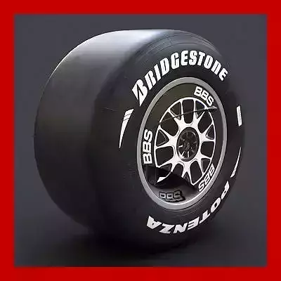 F1 Ferrari F60 Wheel and Slicks