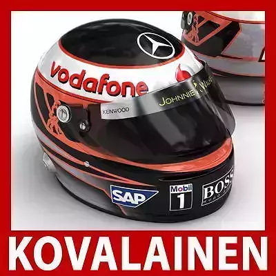 Helmet F1 2009 Heikki Kovalainen