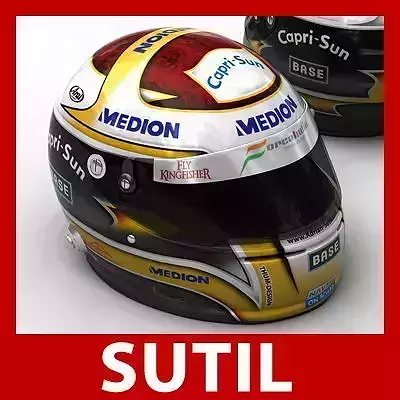 Helmet F1 2009 Adrian Sutil