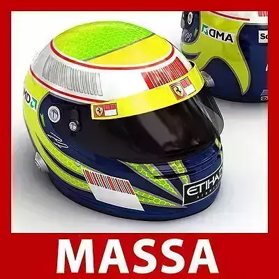 Helmet F1 2009 Felipe Massa