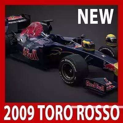 F1 2009 Scuderia Toro Rosso STR4 3D model
