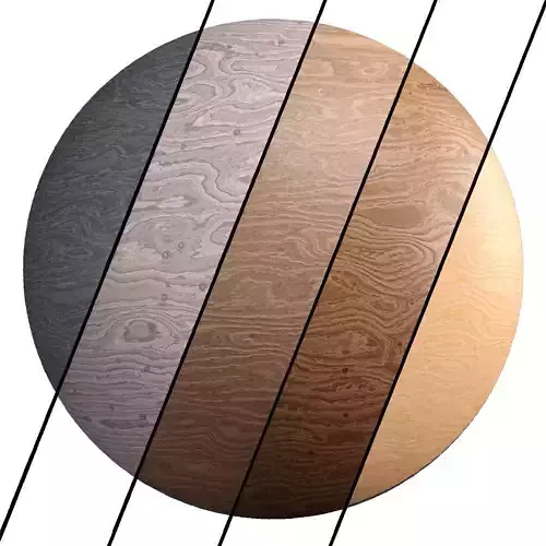 5 Wood Materials PBR 4k