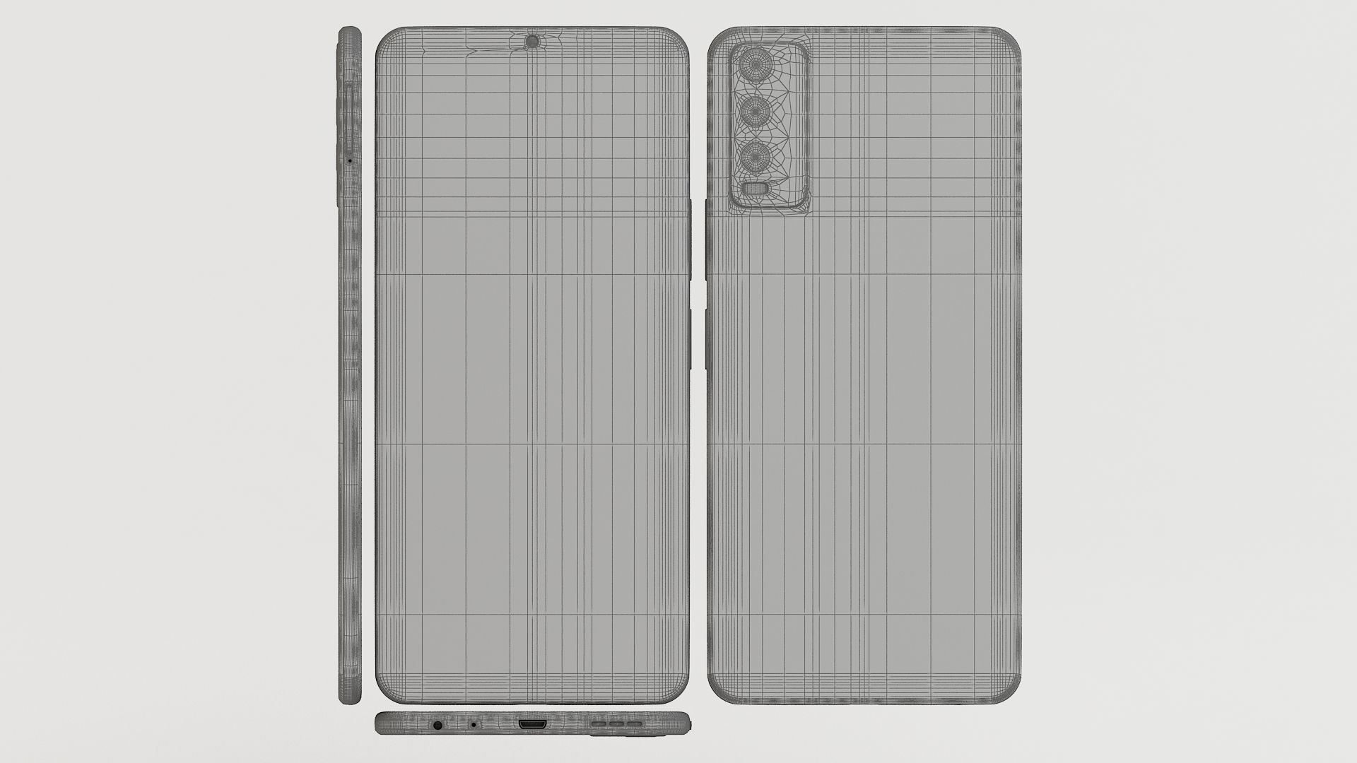 Vivo Y20 3D model_11