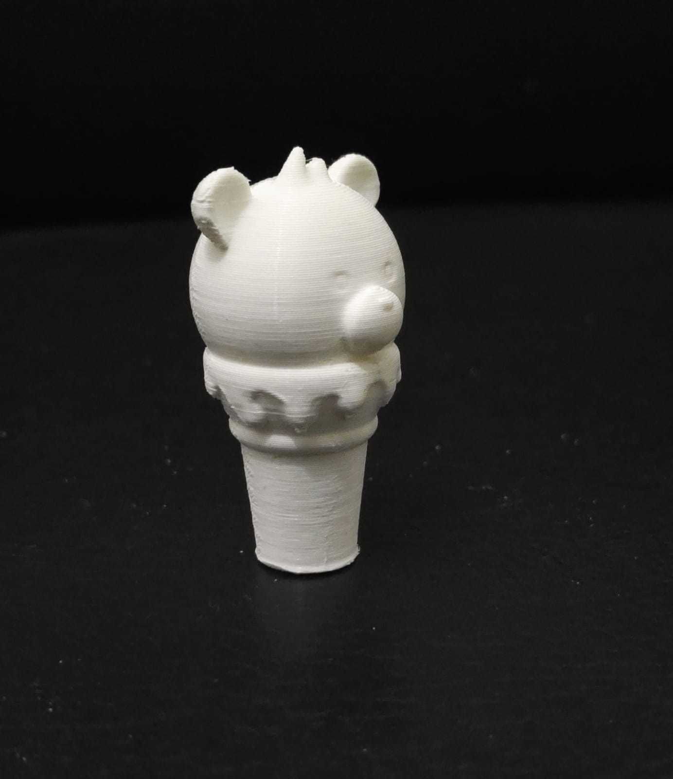 Bear Ice Cream 3D print model_4