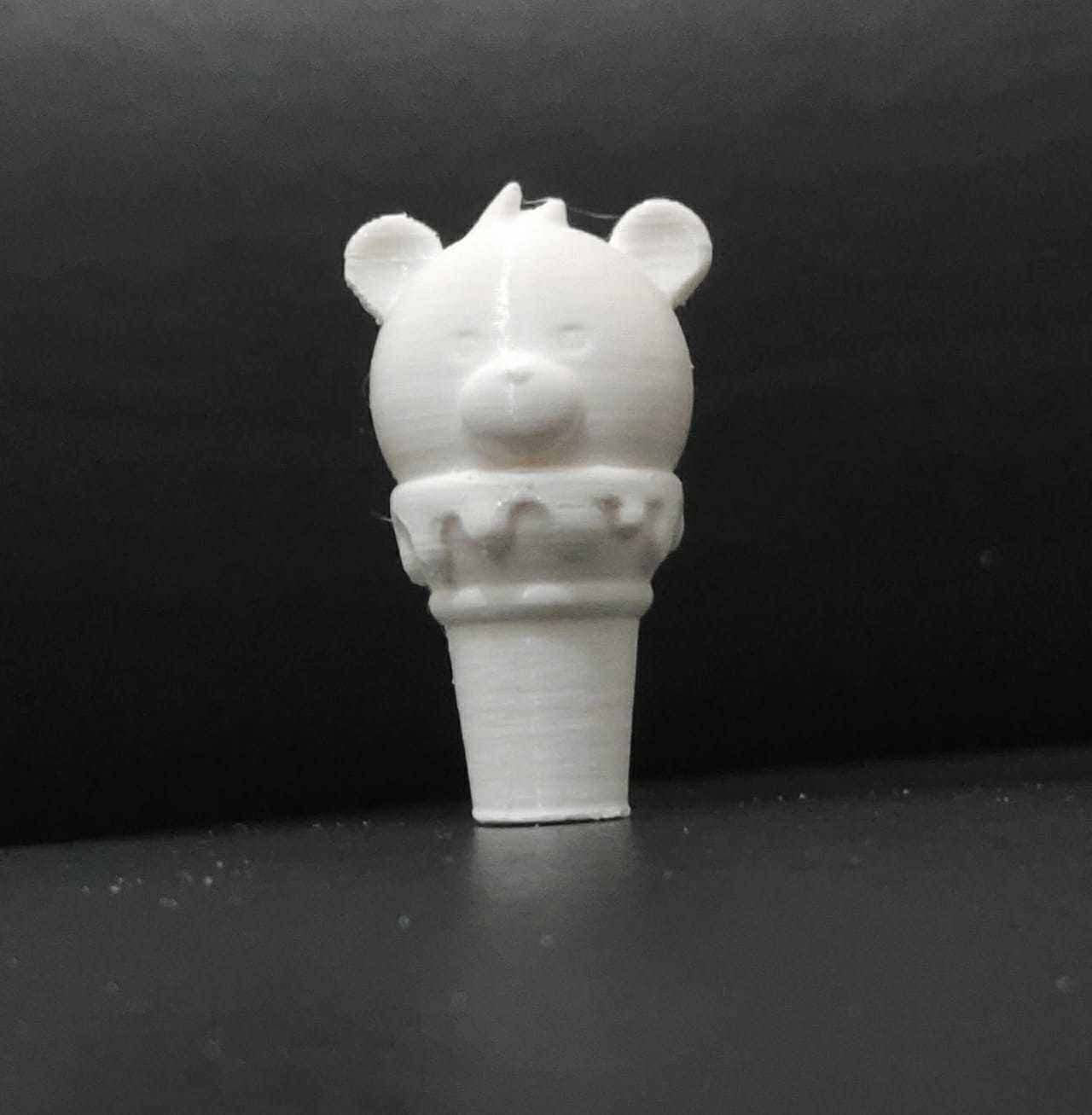 Bear Ice Cream 3D print model_9