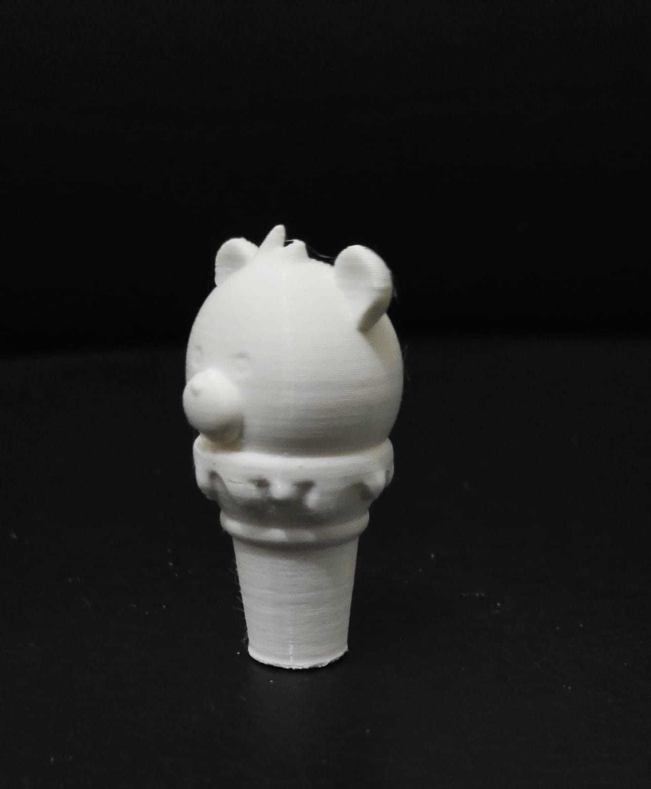 Bear Ice Cream 3D print model_8