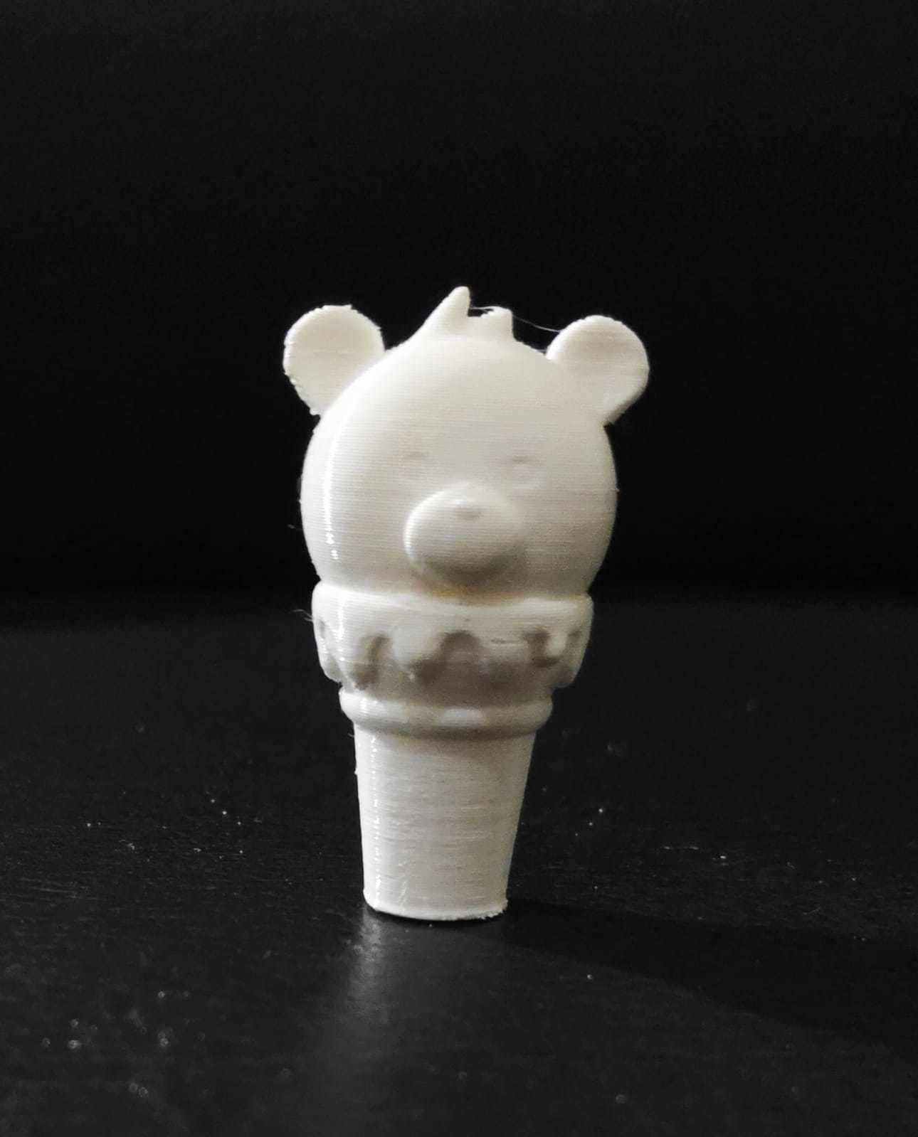Bear Ice Cream 3D print model_3