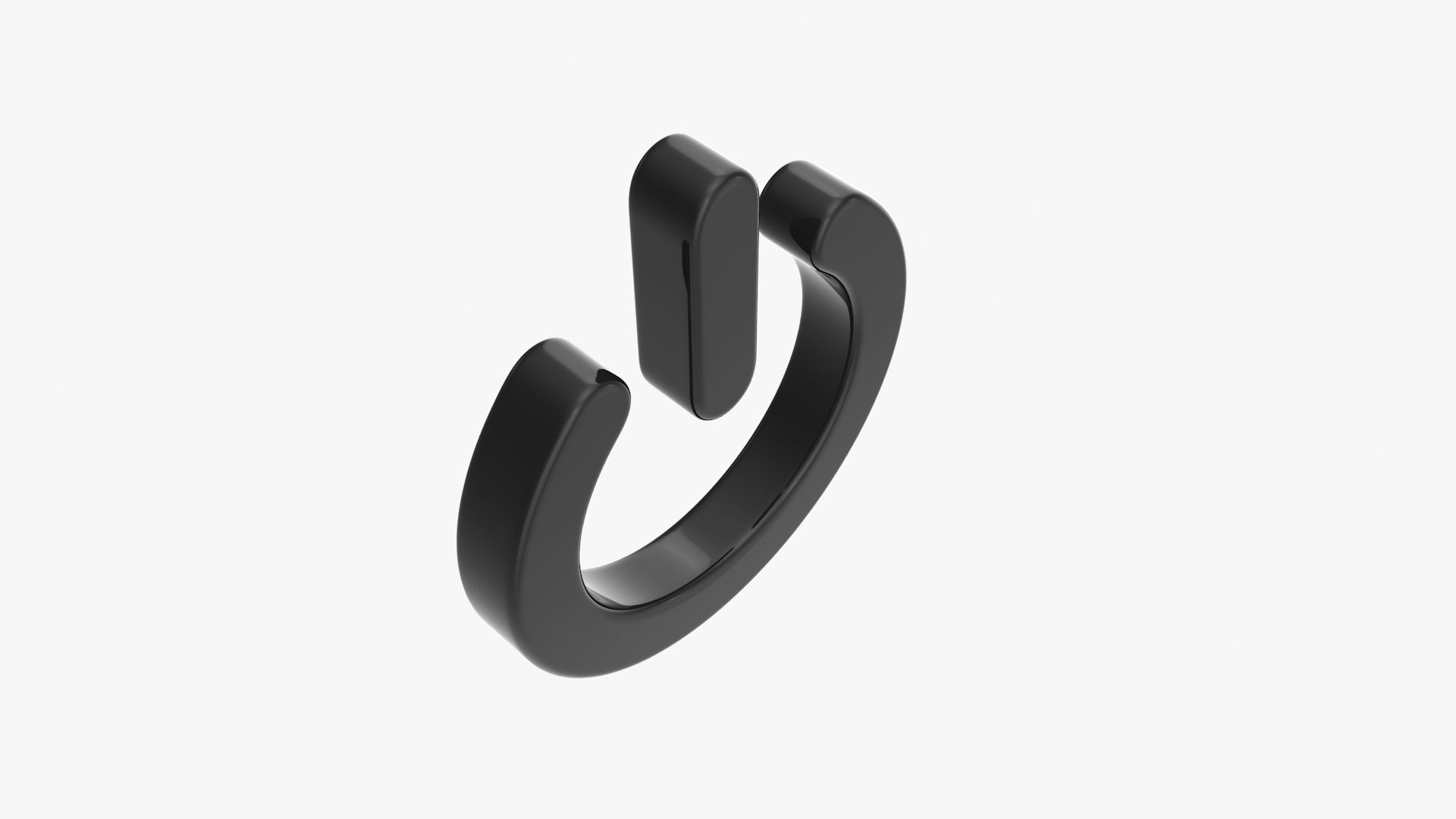 Power Icon Low-poly 3D model_5