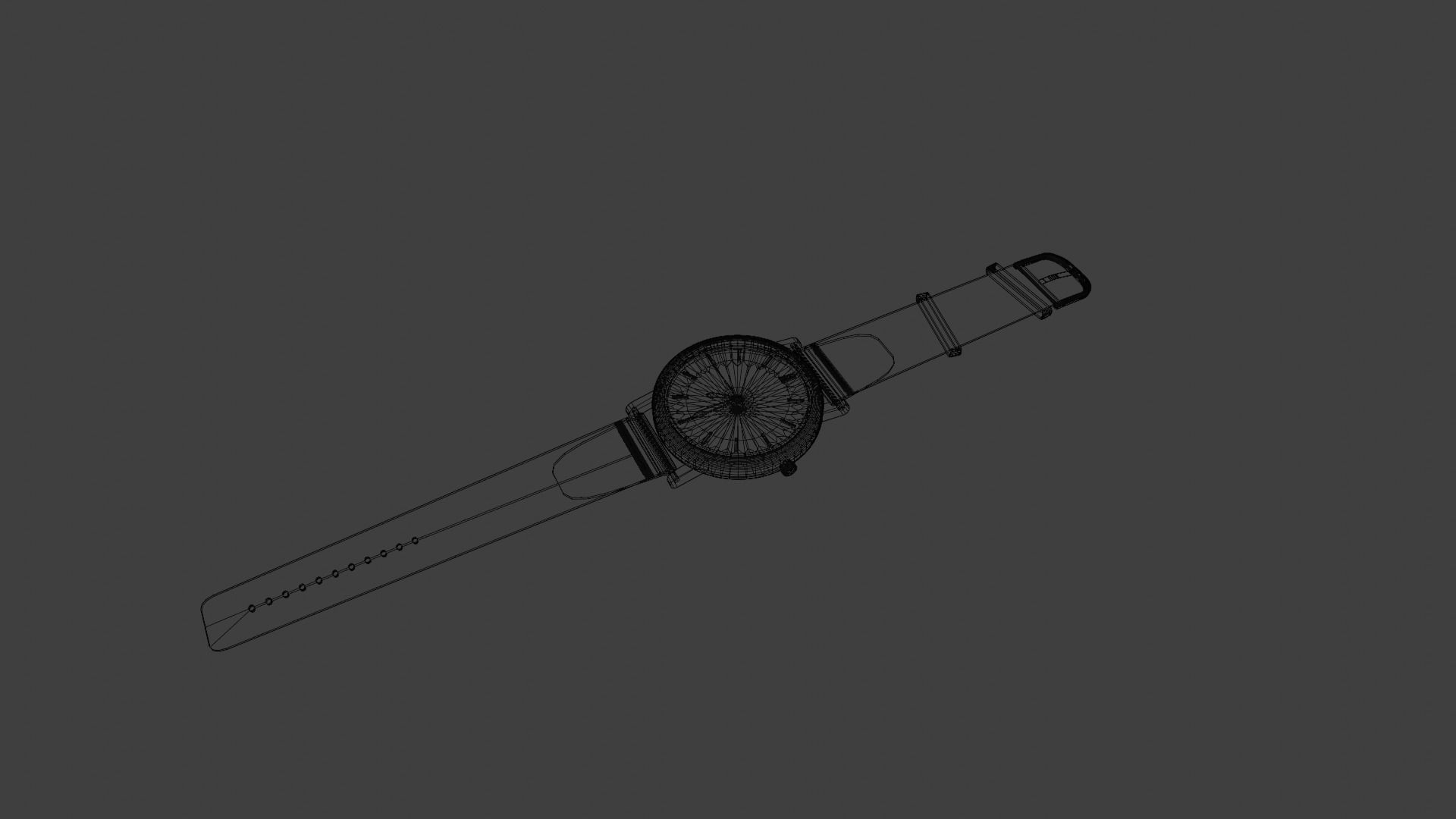 Lewis Brand like Watches 3D model_4