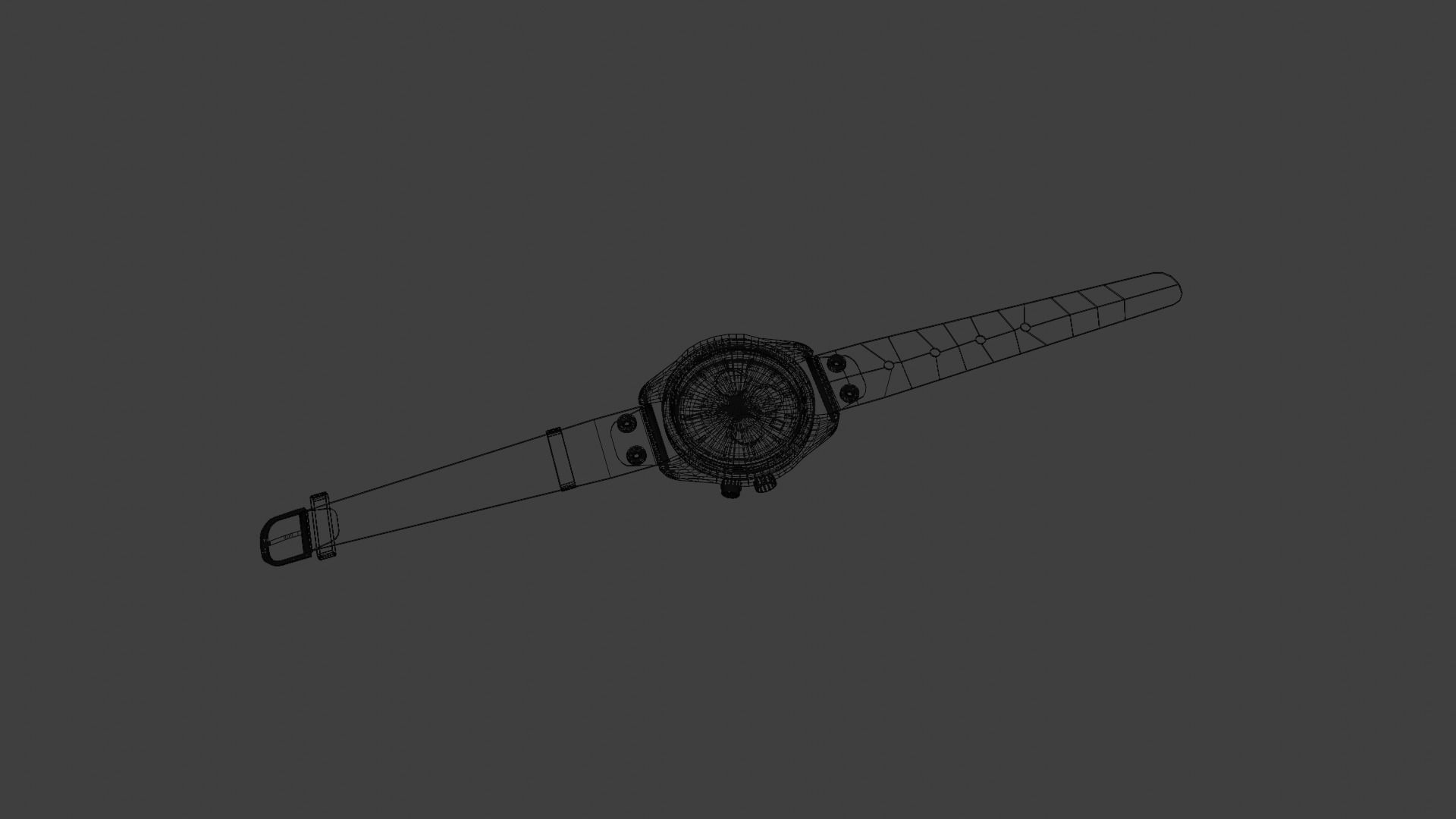 Lewis Brand like Watches 3D model_5