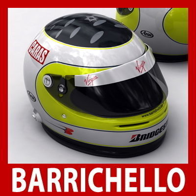 F1 2009 Helmets 3D model_19