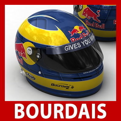 F1 2009 Helmets 3D model_1