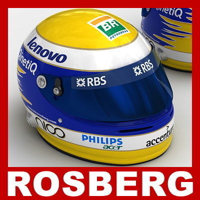 F1 2009 Helmets 3D model_18