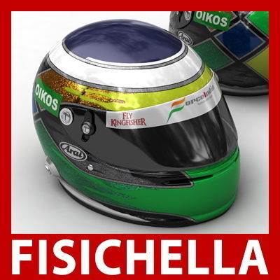 F1 2009 Helmets 3D model_5