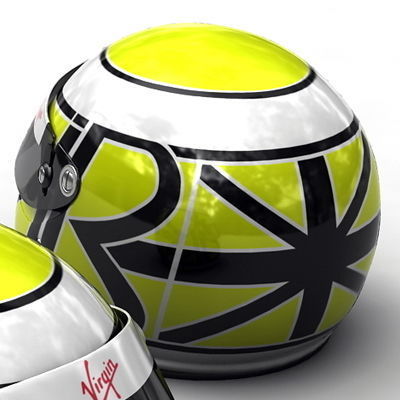 F1 2009 Brawn GP BGP 001 3D model_16