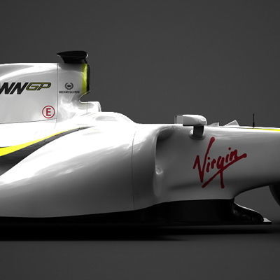 F1 2009 Brawn GP BGP 001 3D model_8