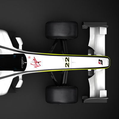 F1 2009 Brawn GP BGP 001 3D model_12