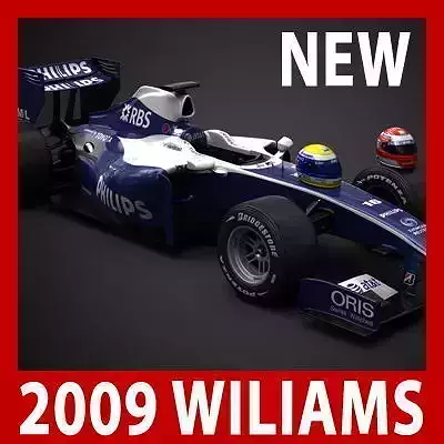 F1 2009 ATandT Williams Toyota FW31