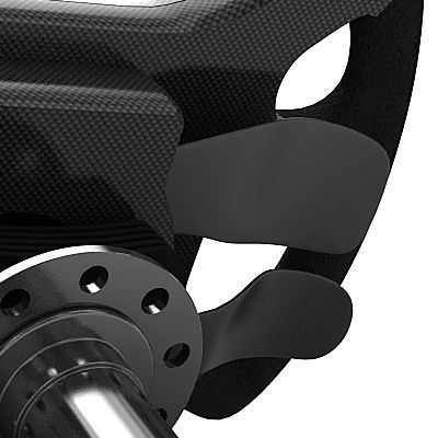 F1 Ferrari Steering Wheel 3D model_10