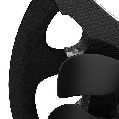 F1 Ferrari Steering Wheel 3D model_8