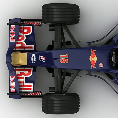 F1 2008 Scuderia Toro Rosso STR3 3D model_8