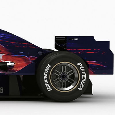 F1 2008 Scuderia Toro Rosso STR3 3D model_6