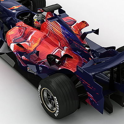 F1 2008 Scuderia Toro Rosso STR3 3D model_12