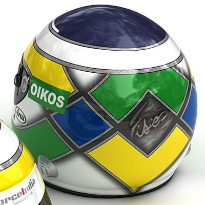 F1 2008 Force India VJM01 3D model_16