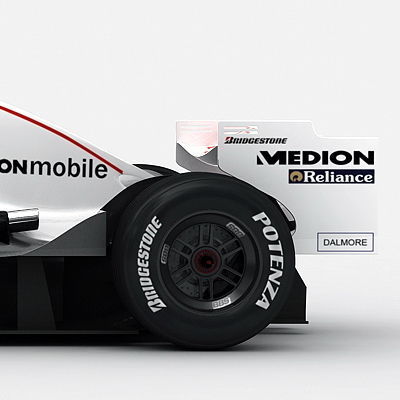 F1 2008 Force India VJM01 3D model_6