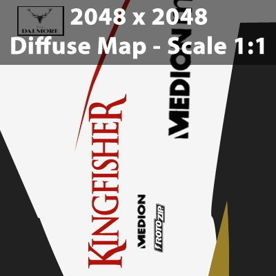 F1 2008 Force India VJM01 3D model_14