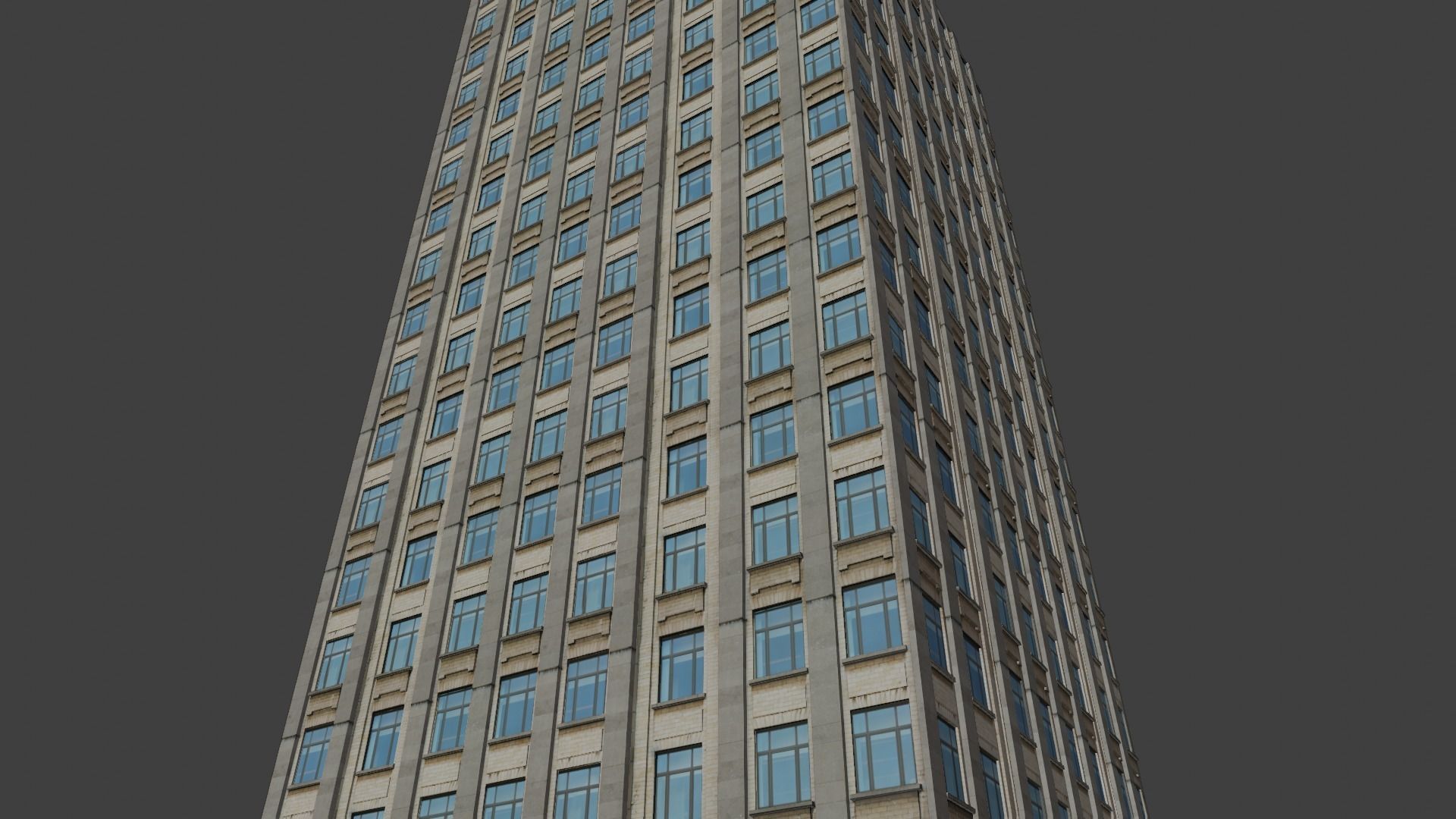 3d modern realistc building 3D model_4