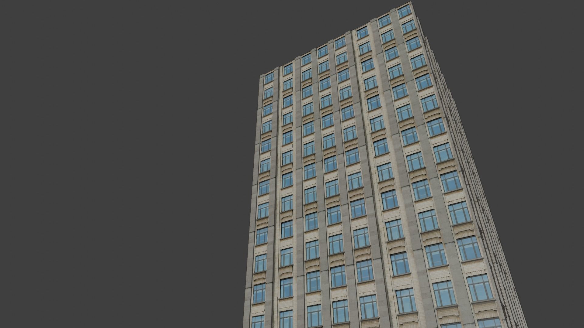 3d modern realistc building 3D model_5