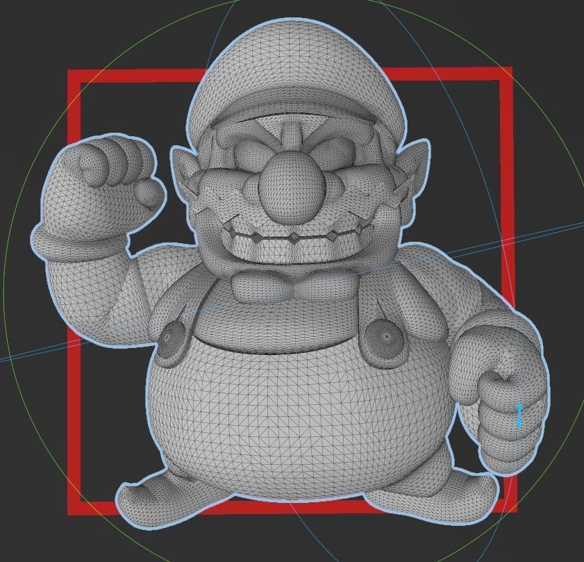 Super Mario Nintendo Bumper 3 Pack 3D print model_17