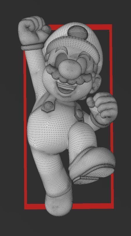 Super Mario Nintendo Bumper 3 Pack 3D print model_2