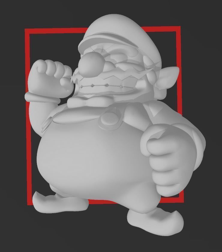 Super Mario Nintendo Bumper 3 Pack 3D print model_34