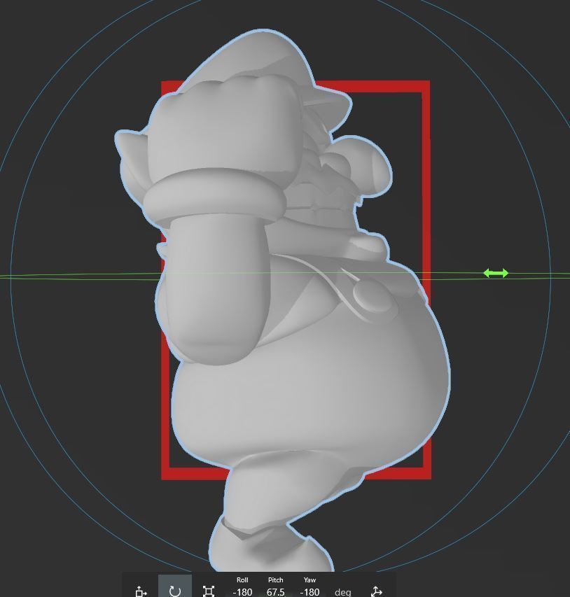 Super Mario Nintendo Bumper 3 Pack 3D print model_11