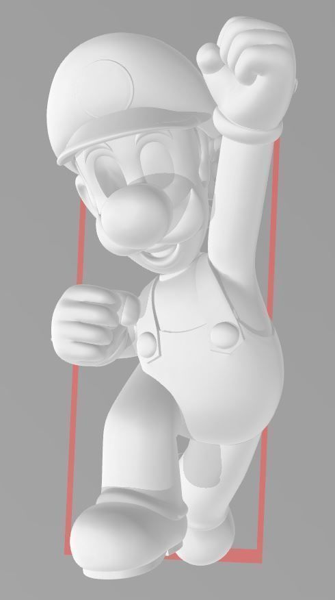 Super Mario Nintendo Bumper 3 Pack 3D print model_32