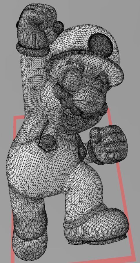 Super Mario Nintendo Bumper 3 Pack 3D print model_3