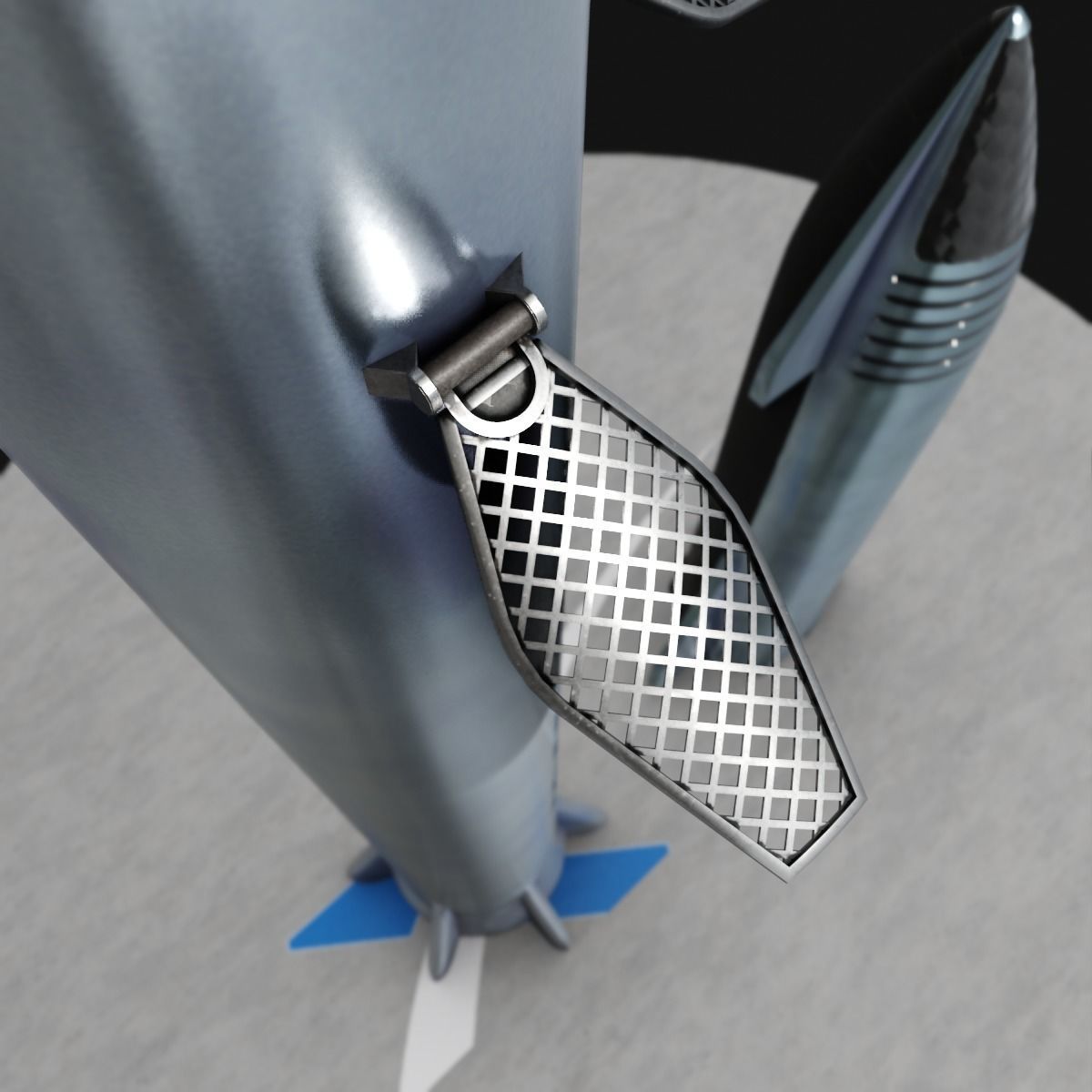 SpaceX Starship and Super Heavy Booster Rocket - 2K PBR Textures Low-poly 3D model_3