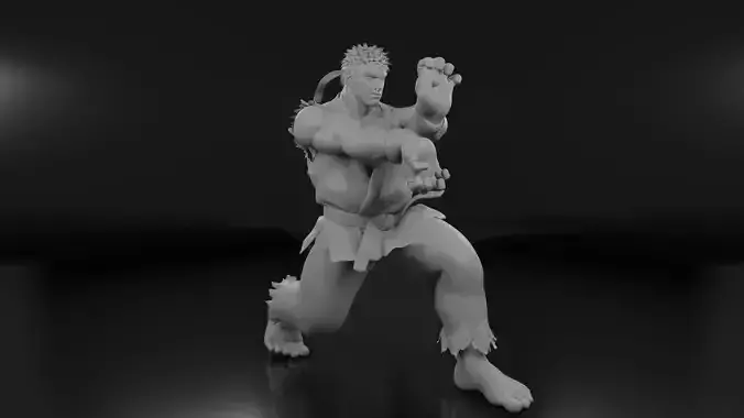STF Ryu for 3D printing